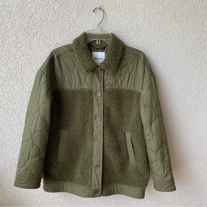 Madewell Hybrid Sherpa Jacket